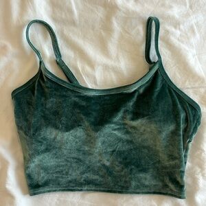 green sports bra from pink!